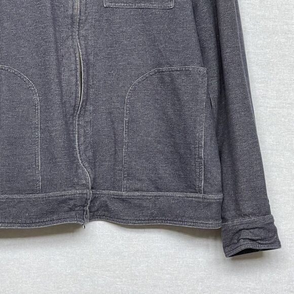 Banana Republic Full Zip Sweater Jacket Men's‎ Size XL Blue Collared Pockets - Picture 4 of 11